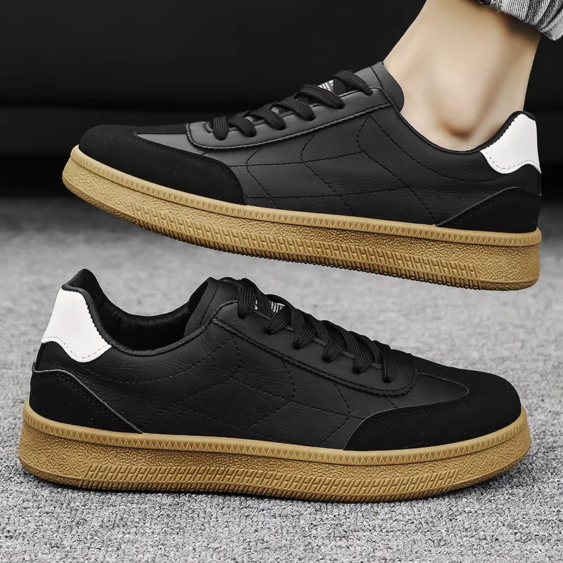 MNV Wholesale Custom Logo Suede Leather Men Casual Shoes Zapatillas Hombre Men Casual Skateboard Shoes