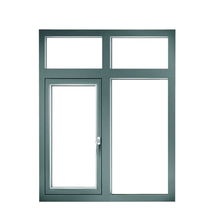 Aluminum sliding windows with stainless steel mosquito net big glass french aluminum swing windows