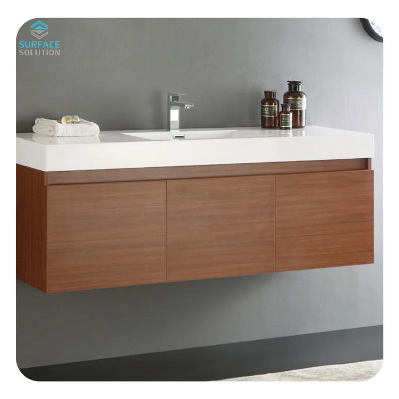 Wholesale Artificial Stone Marble Series Big Slabs Carrara White Acrylic Solid Surface Sheets For Kitchen Countertop