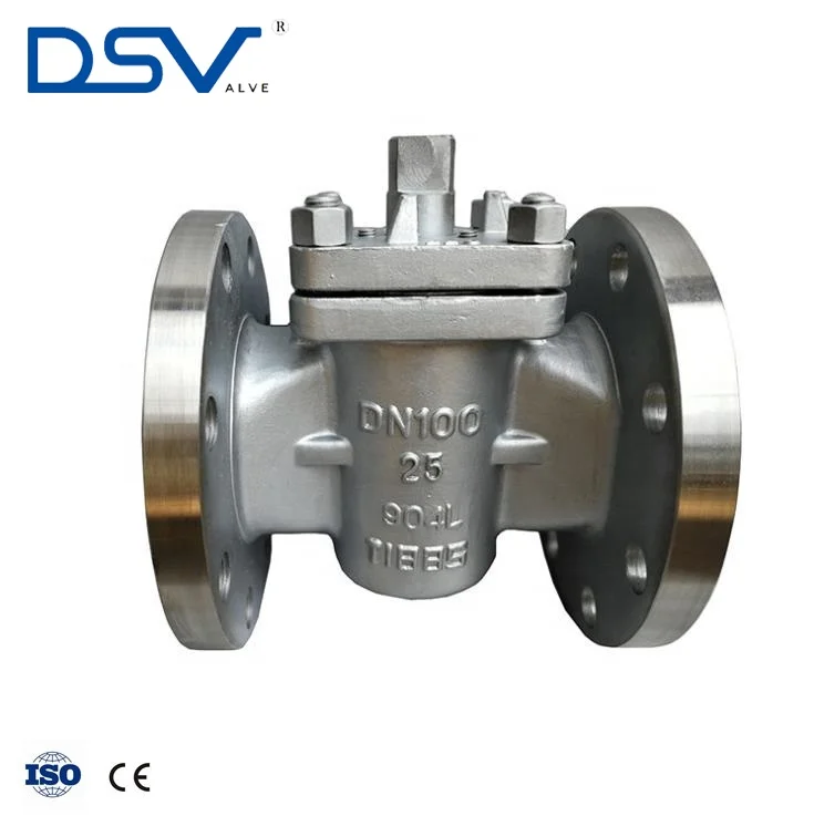 DSV Accept Custom CF8 CF8M CF3M 304LStainless Steel Rising Plug Valve
