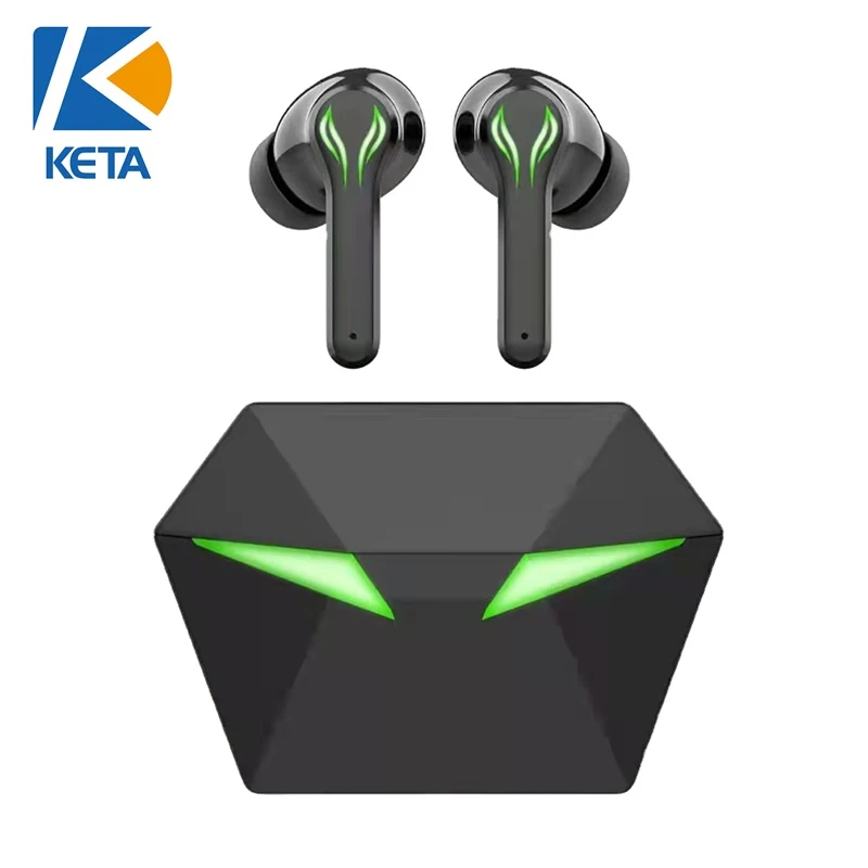 Наушники с низкой задержкой, настоящие беспроводные стерео наушники TWS, игровые беспроводные наушники и наушники, игровые наушники