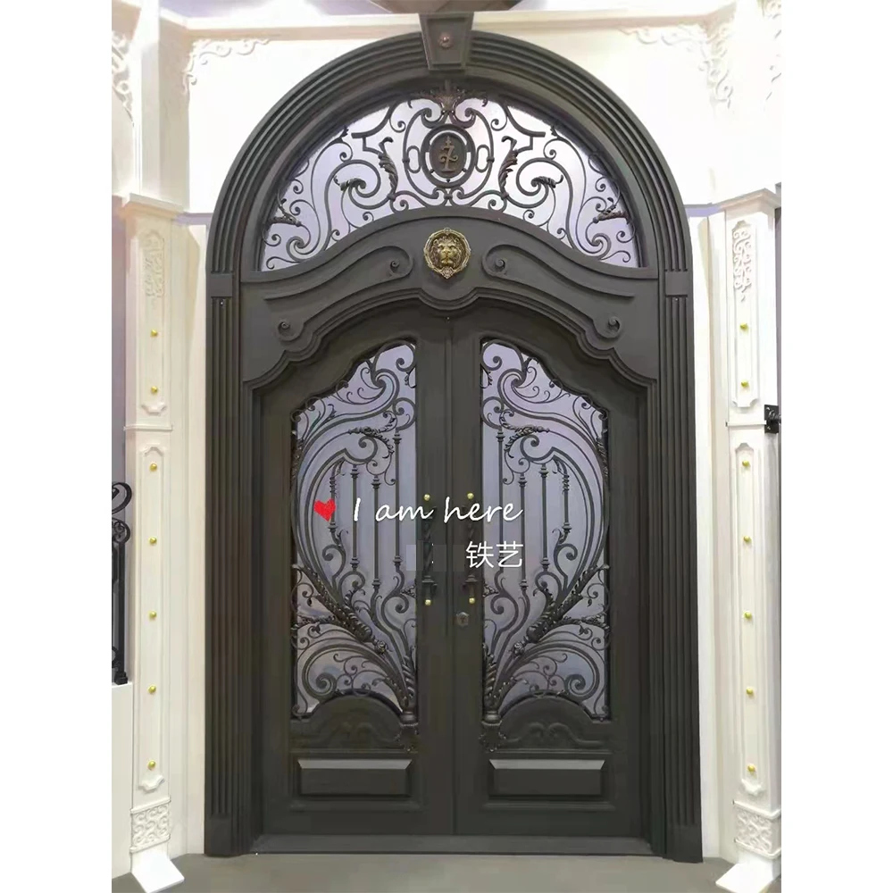 Wrought steel front Doors Prices and design
