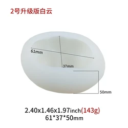 Wholesale unusual three-dimensional cloud shape cake decoration tools diy silicone molds