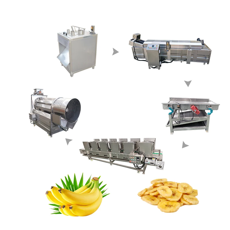 Plantain Grinder Grinding Machine Flour Processing Machine Plantain Flour Mill Fully Automatic Plantain Chips Production Line