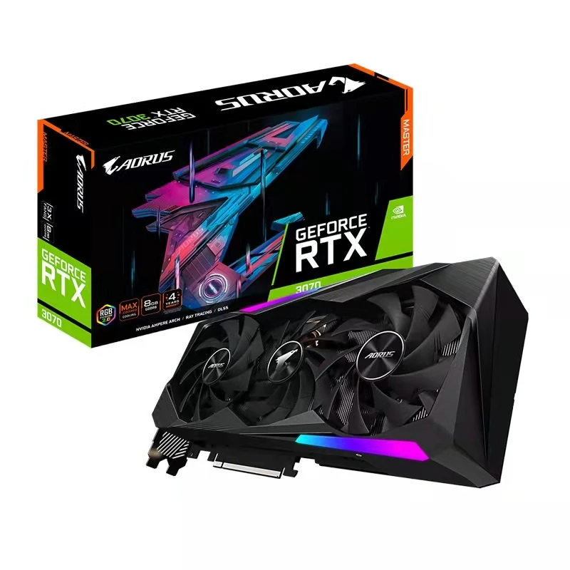 Игровая Видеокарта gigabyte GeForce ASUS ROG RTX 3070ti, 8 Гб GDDR6X, поддержка 8K монитора