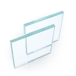ultra clear 1 inch 25mm low iron thick laminated tempered glass for building wall