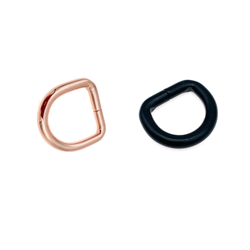 D-ring Bag Accessories D Ring Design Metal Zinc Alloy Square Metal New Rings for Plunger Hot Chamber Diecast Gooseneck 500pcs