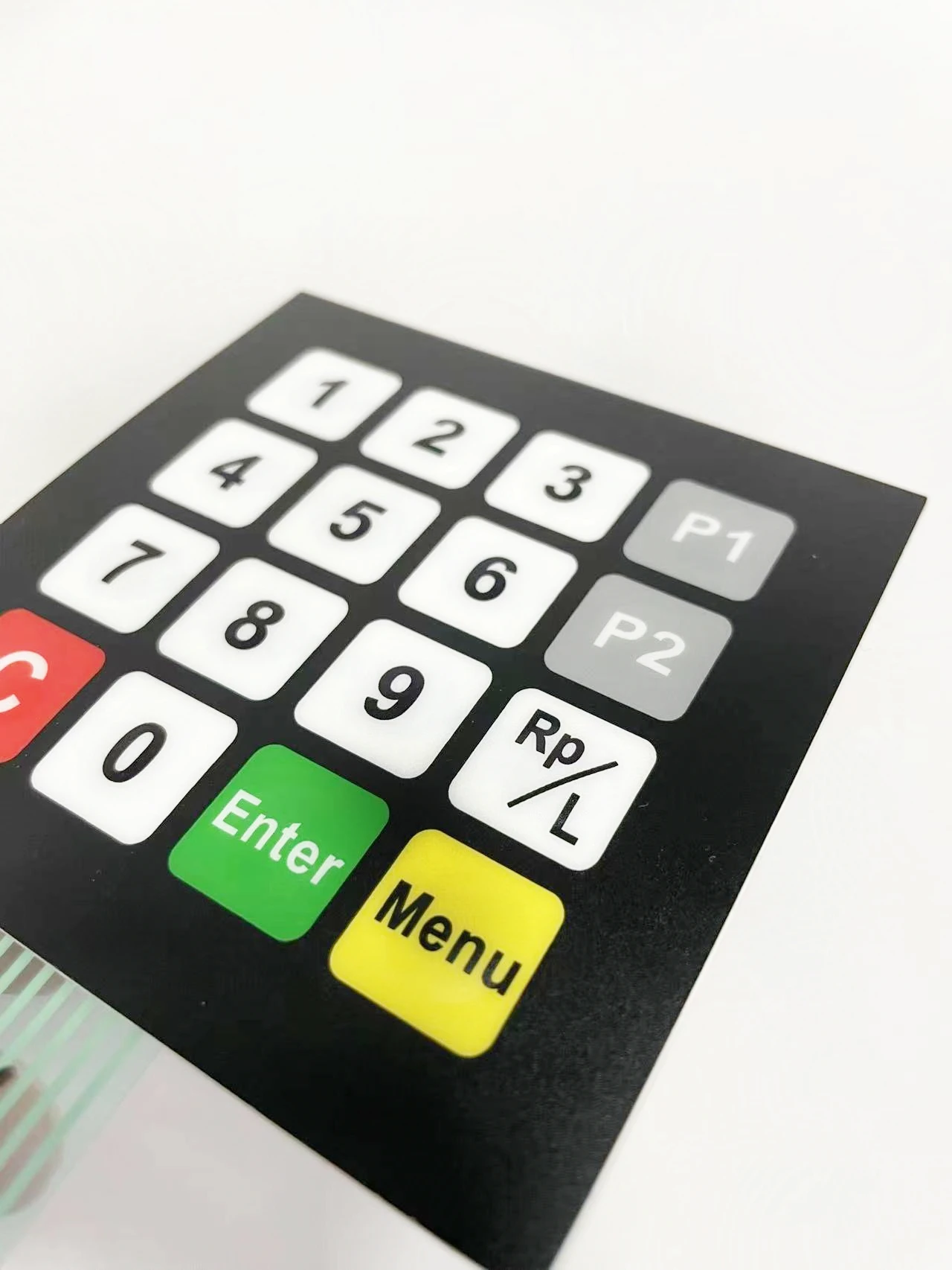 Fuel Dispenser Oil-Resistance Membrane Switch Keyboard for Fuel Dispenser