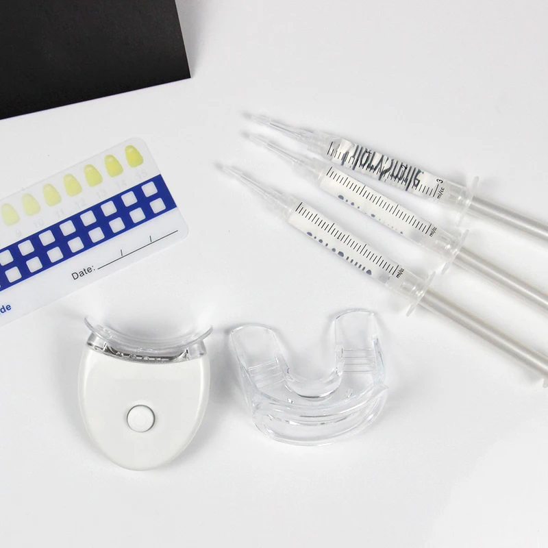 White Smiles Mini timing LED light teeth Whitening Kit Dental equipment