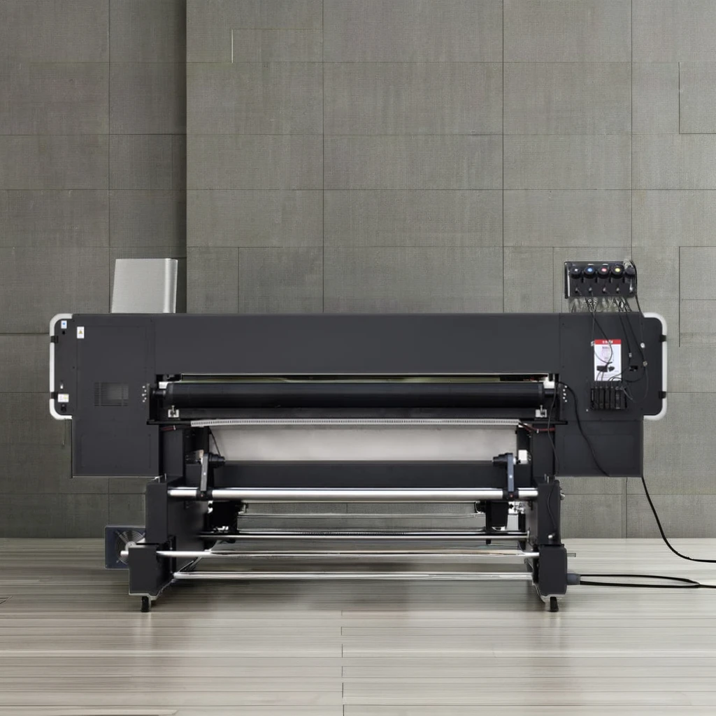 High-Speed I3200 UV Hybrid Carpet Printer 4-Head Large Format Digital UV Roll Printing Machine with Ink