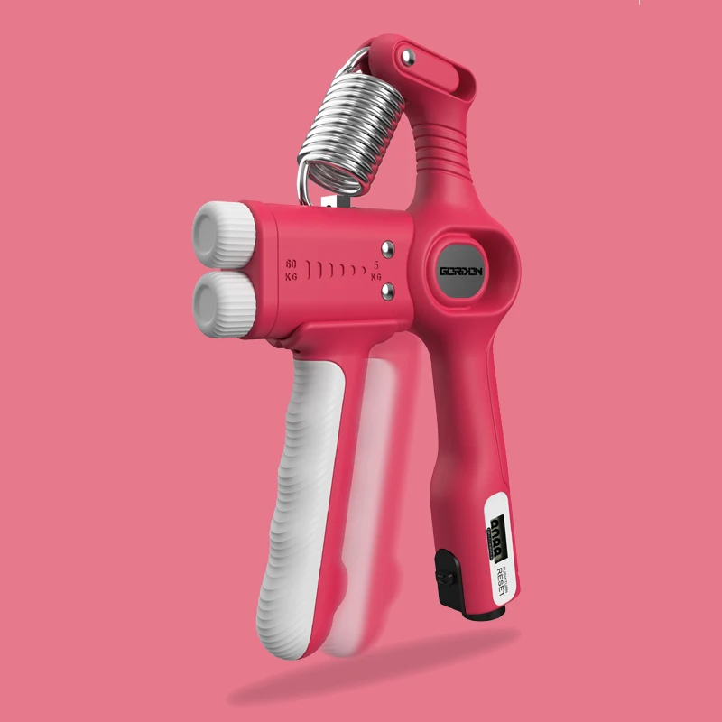 GORDON Wholesales Adjustable Finger Fitness Sports Device High Quality Hand Grip Nylon/Titanium Dioxide/PP/TPR Material