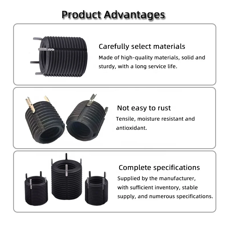 Four Key Locking Thread Insert Wire Fasteners Aircraft Metal Hardware Manufacture