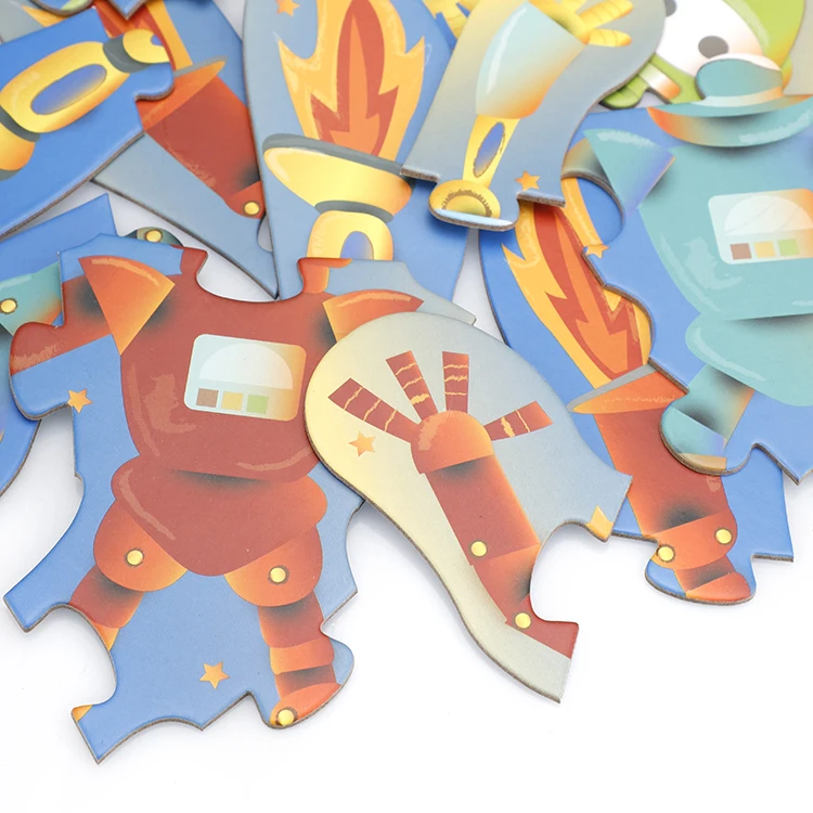 Large Piece Custom Printed IQ Jigsaw Puzzle for Children Aged 2-4 Years