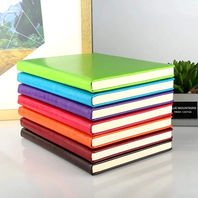 China notebook Factory Outlet Custom Printed Personalized Design School Diary Notebook Sublimation Leather cover Spiral Journal