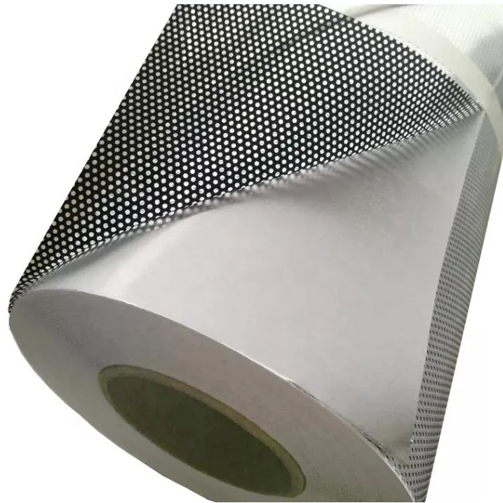 pvc material one way vision sticker 140g for digital printing