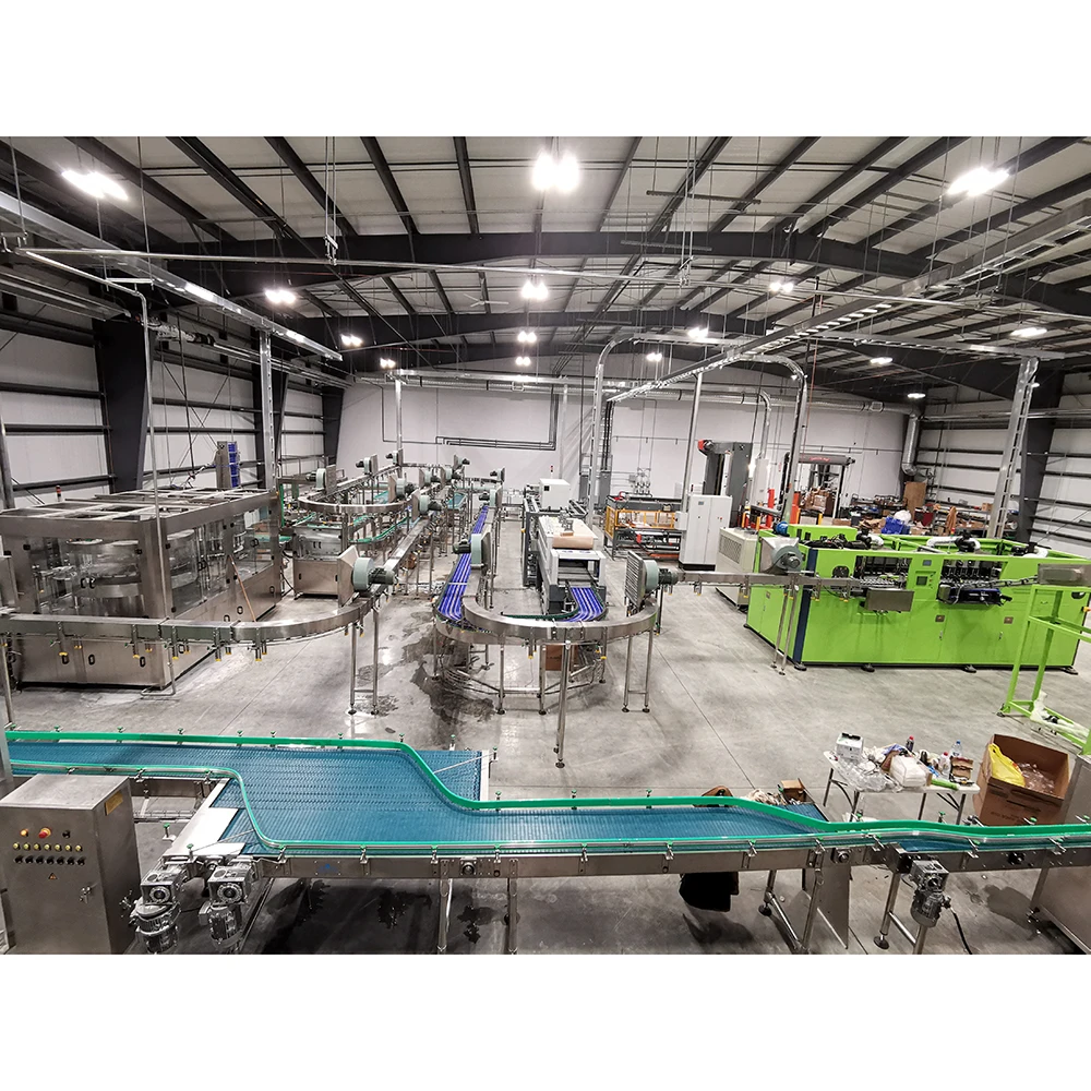 Полностью автоматический дополненный ПЭТ-бутылки розлива минеральной воды производственной линии машины оборудование