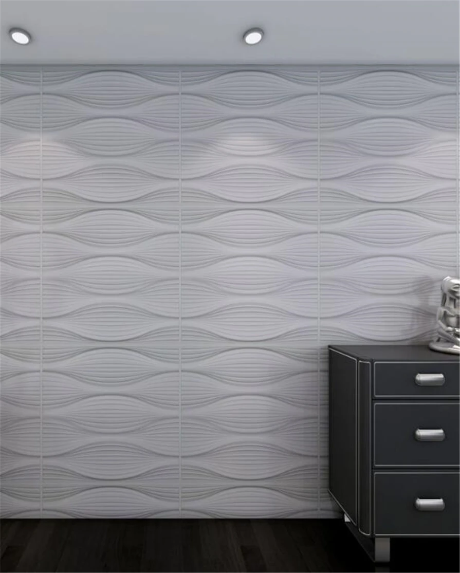 Rich Color Indoor Modern Wall Panel 3D For Interior Wall