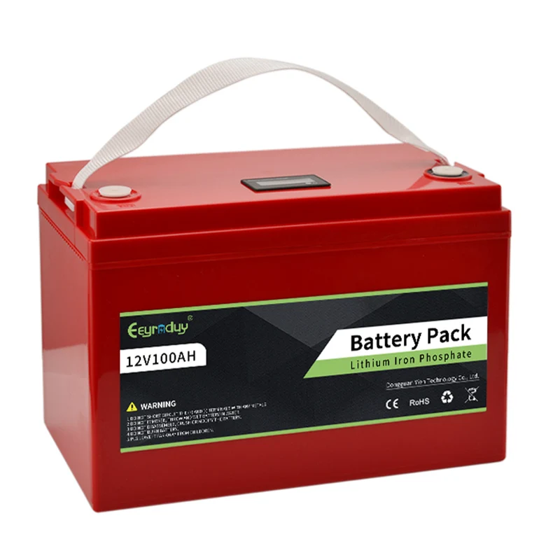 High-Capacity 12.8V LiFePO4 Battery for Home Energy Storage