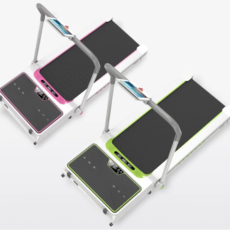 Home gym exercise collapsible retractable automatic mechanical fitness treadmill