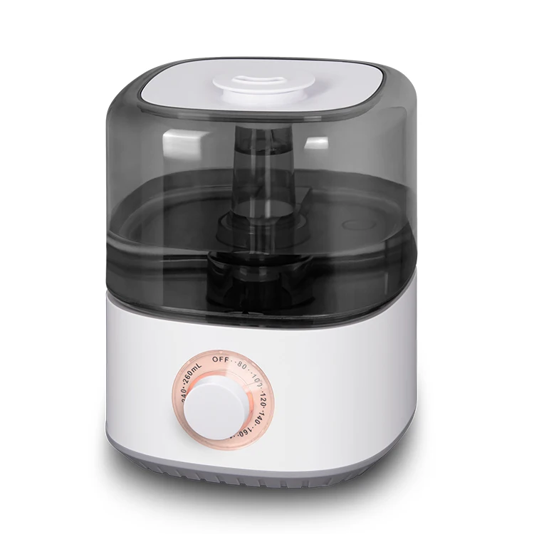 Top Fill Design cool air humidifier wholesale 2.5/4/5.5L with RGB light and optional filter Household Mist maker