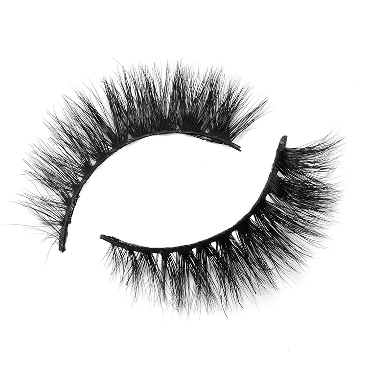 Best Selling Mink Lashes 3D Wholesale Vendor Eyelashes With Magnetic Eyelash Box Strip Lashes