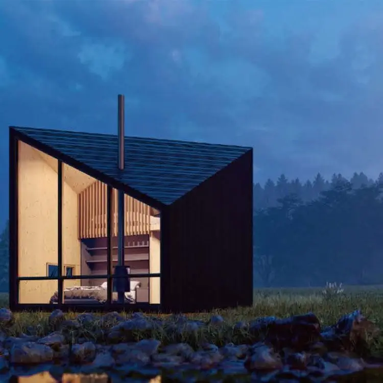 Профессиональное производство Рекламная цена австралийский сборный дом крошечный 2-этажный