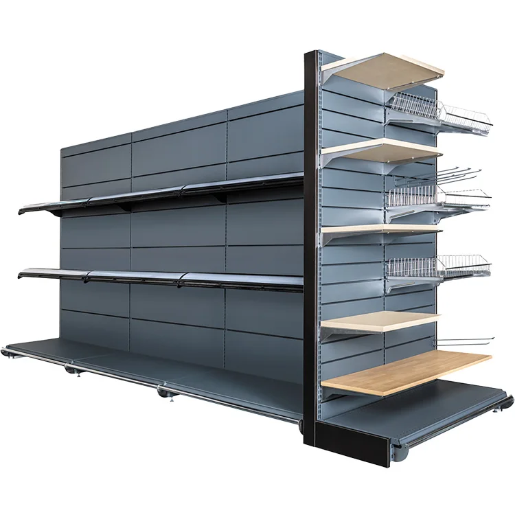 Heavy Duty Warehouse Supermarket Shelf Gondola Shelving Supermarket Shelves for Sale