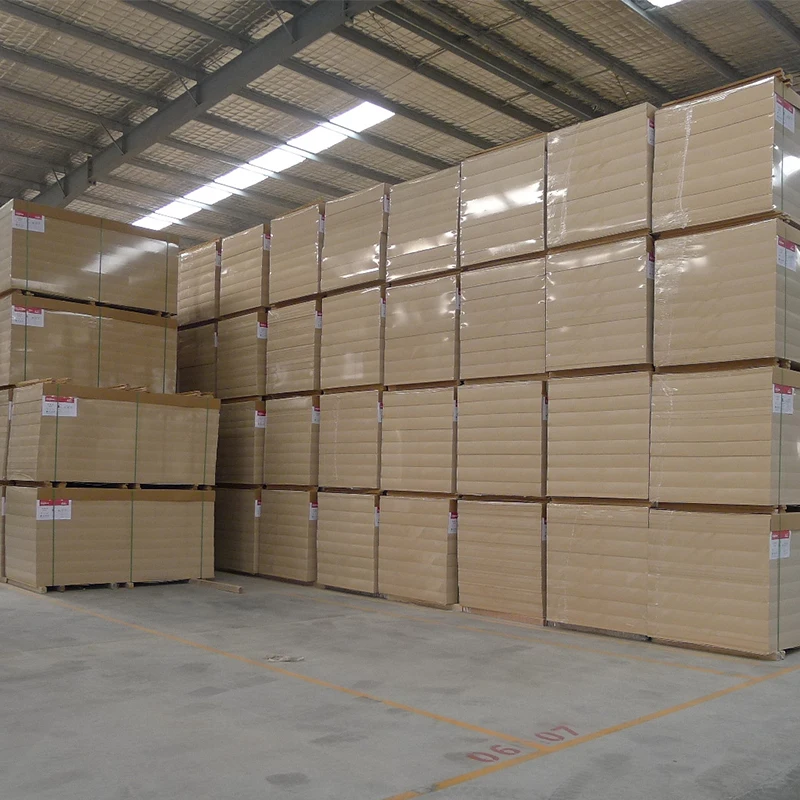 China Manufacturer 3/4.75/6/9/12/15/18mm Blank Pine Mdf Wood Sheet E2 Standard Uv Plain/raw Mdf Board
