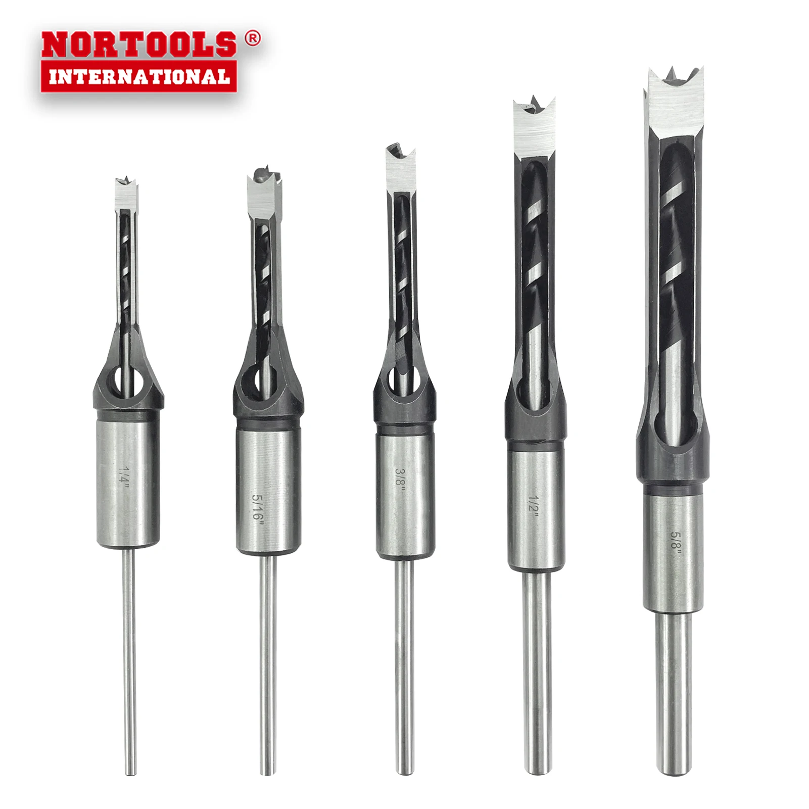 Carbon Steel Round Shank Mortising Chisel Bit For Woodworking