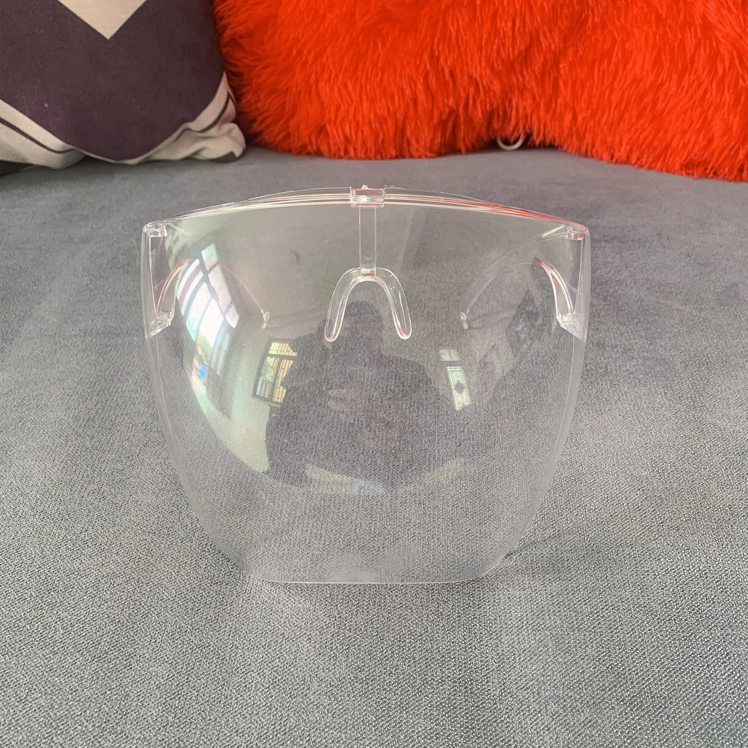 Hygiene Mask Transparent Food Pvc Protection Plastic Clear Face Nose Latex Reusable Safety Mouth Transparent Mask