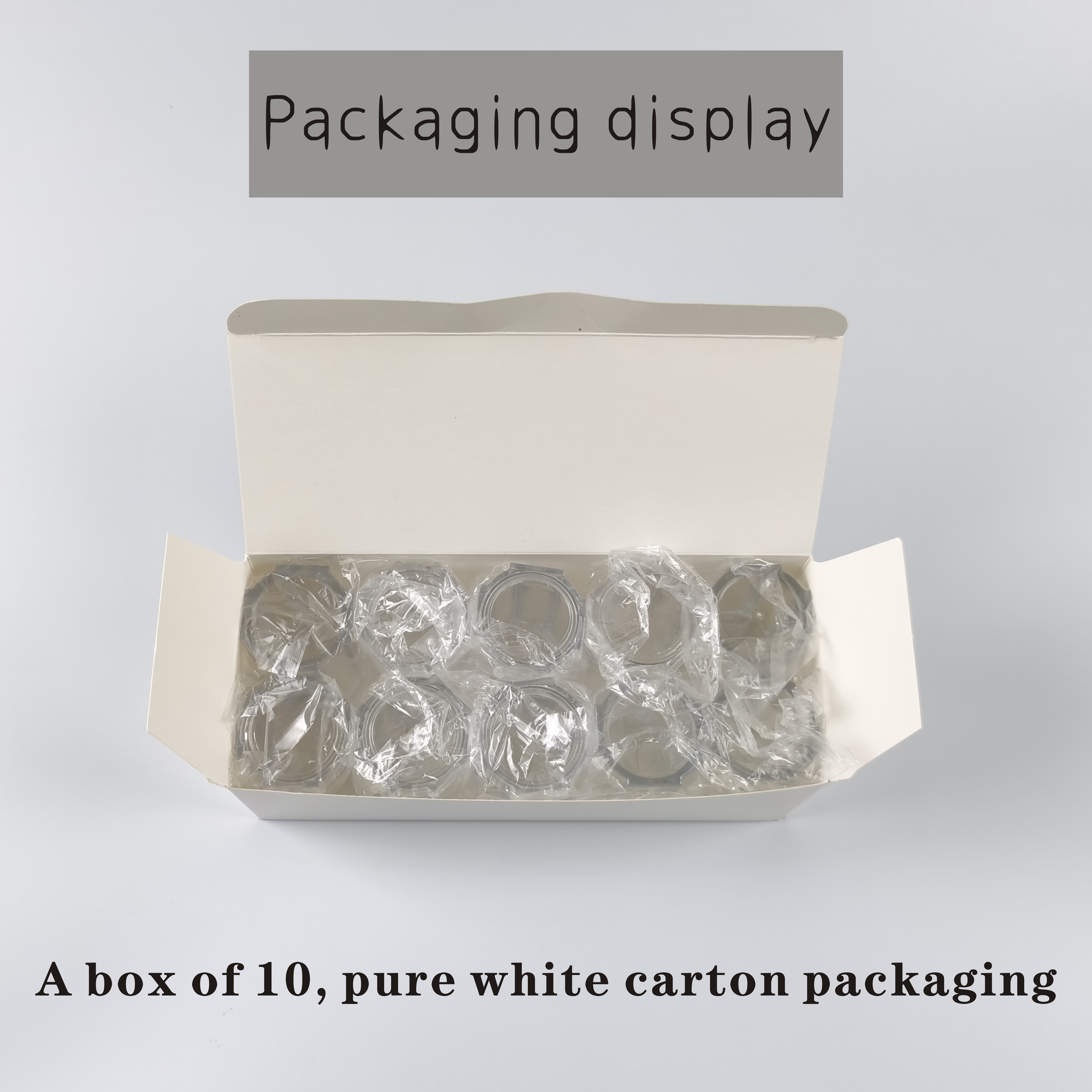 Prevent Damage Gross Ware Tool27mm Protective Tube Holder Transparent Plastic Coins Storage Bottle Tube Coins Collect 1PC