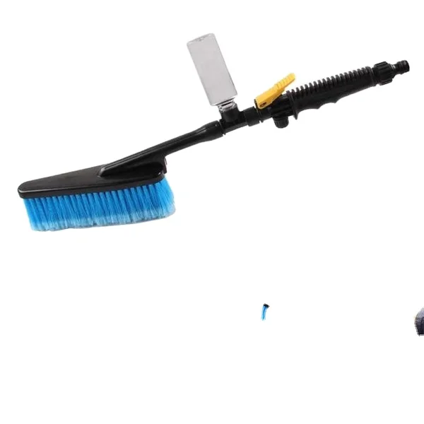 Foam Bottle with Long Handle Soft Hair Water Spray Mop for Dust Removal Car Cleaning and Washing-Effective Cleaning Brushes