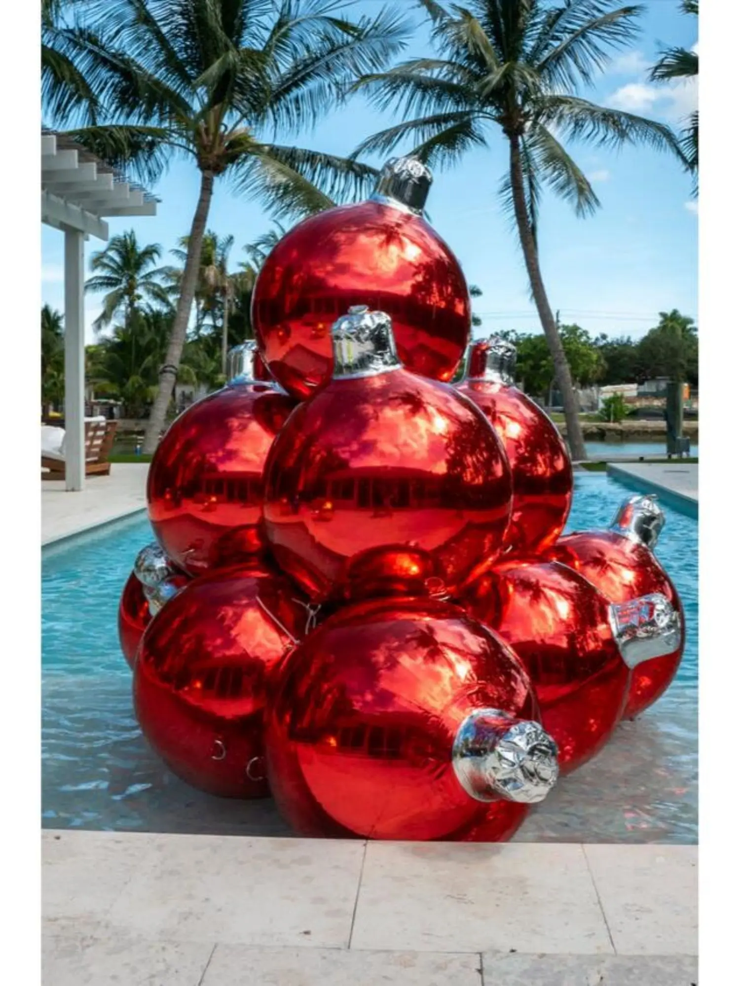 Inflatable Mirror Balls Sphere PVC Large Reflective Mirror Balloon Big Shiny Ball For Disco Christmas Wedding Party Events Decor