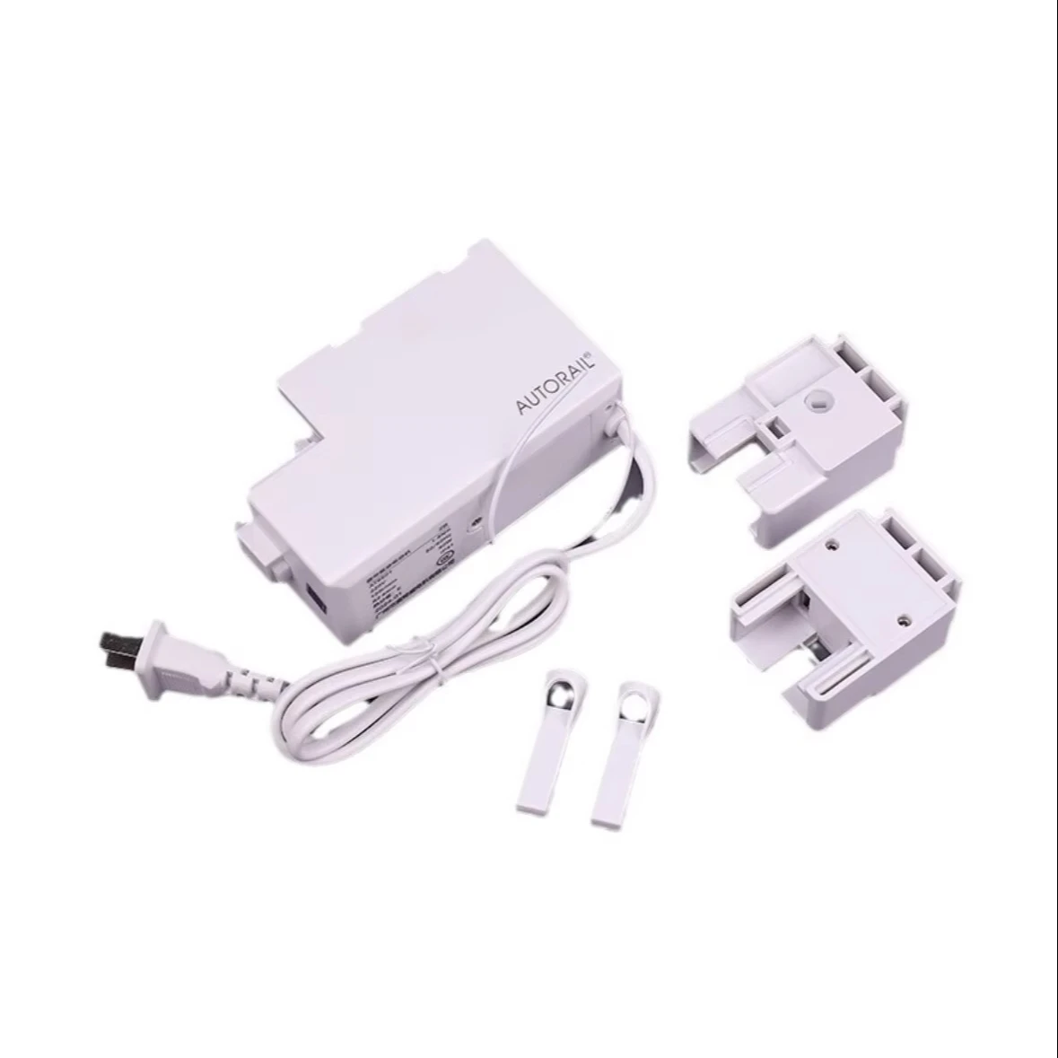 Automatic Wifi Elertric Curtain Motor With Curtain Track white and black  available mini motor 220v TUYA ZIGBEE