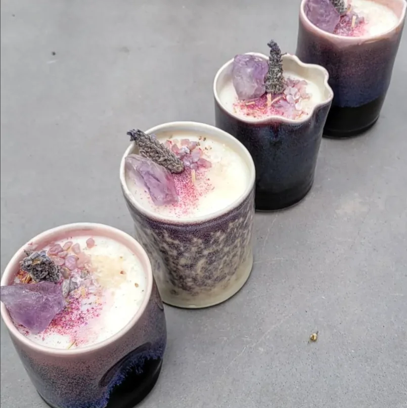 Unique Design Home Decoration Crystal Creative Long Time Burning Clear Scented Candles