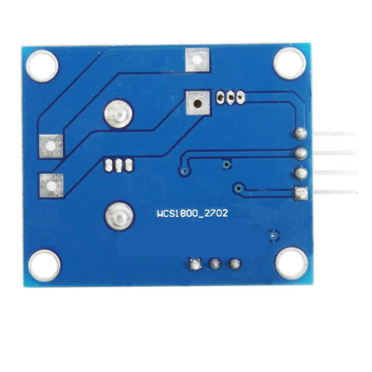 DC 5V WCS1800 Hall Current Detection Sensor Module 35A Precise With Short Circuit Overcurrent Signal Lamp A/D conversion
