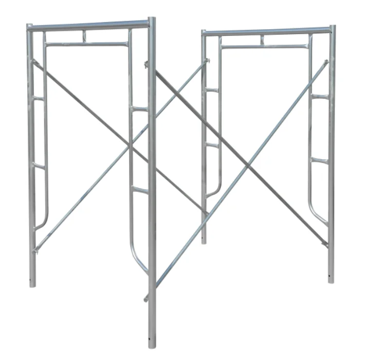Mason Frame falsework Q235 steel Scaffolding Heavy Duty Galvanized H Frame Scaffold Construction For Sales