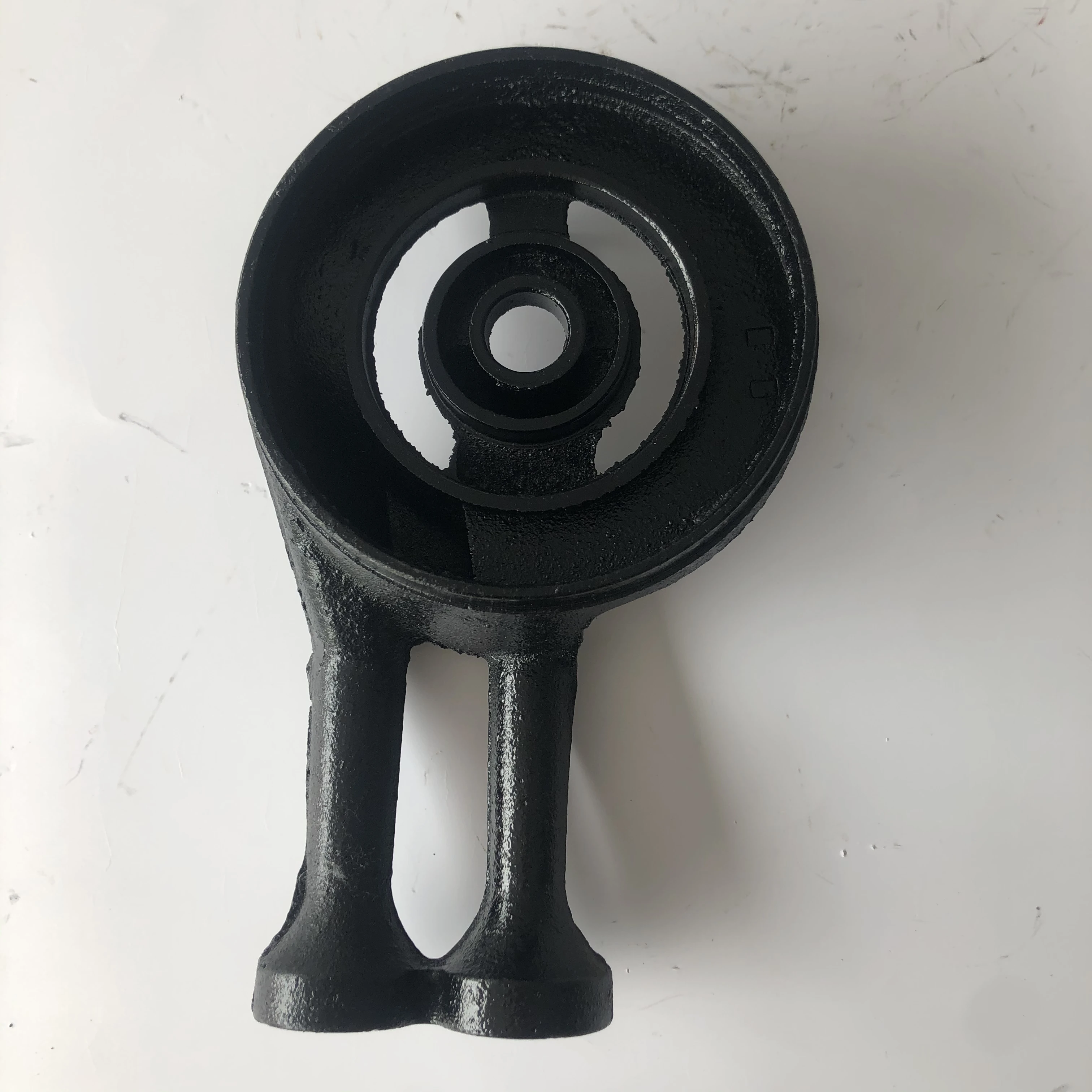 Wholesale Portable Round Single Iron Gas Cooker With Iron Rack Fierce Fire 115 Burner Gas Stove Burner Accessories For Kitchen