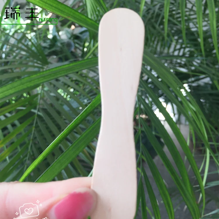 New product ideas engraved wooden spoon for ice cream