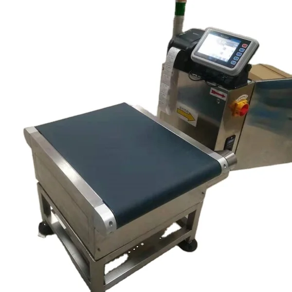 Weight Messuring Machines CE Certificate CheckWeigher With Pusher Rejector Automatic Scale