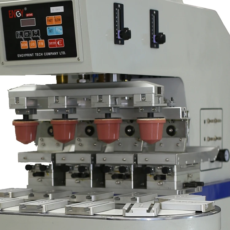 
EN-C200/6A ENGYPRINT Six Colour Ink Cup Pad Printer 
