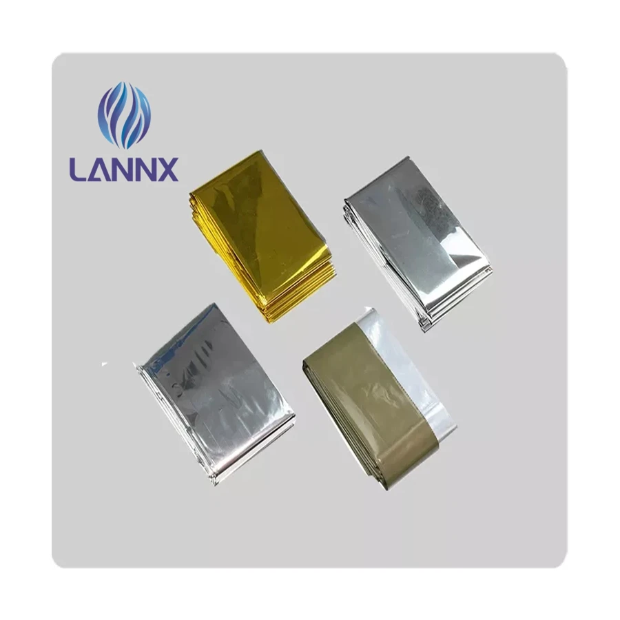 First Aid Blanket For Outdoor Refugee life-saving thermal insulation blanket Reusable Aluminum Mylar Foil Emergency Blanket