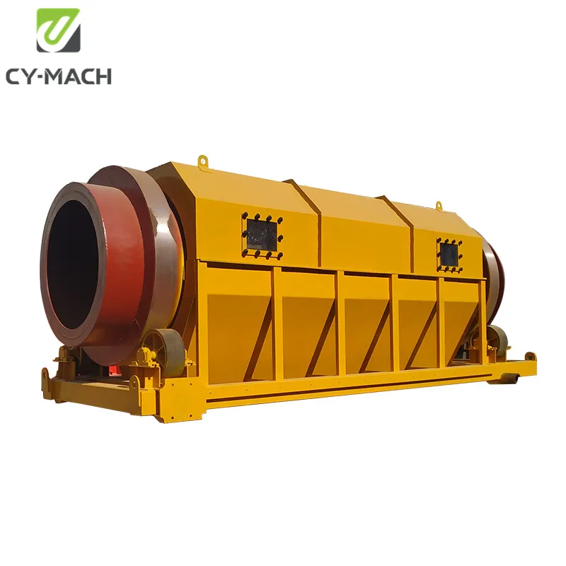 CY-MACH Rotary compost drum Sieve/Trommel Screen for Sand Compost