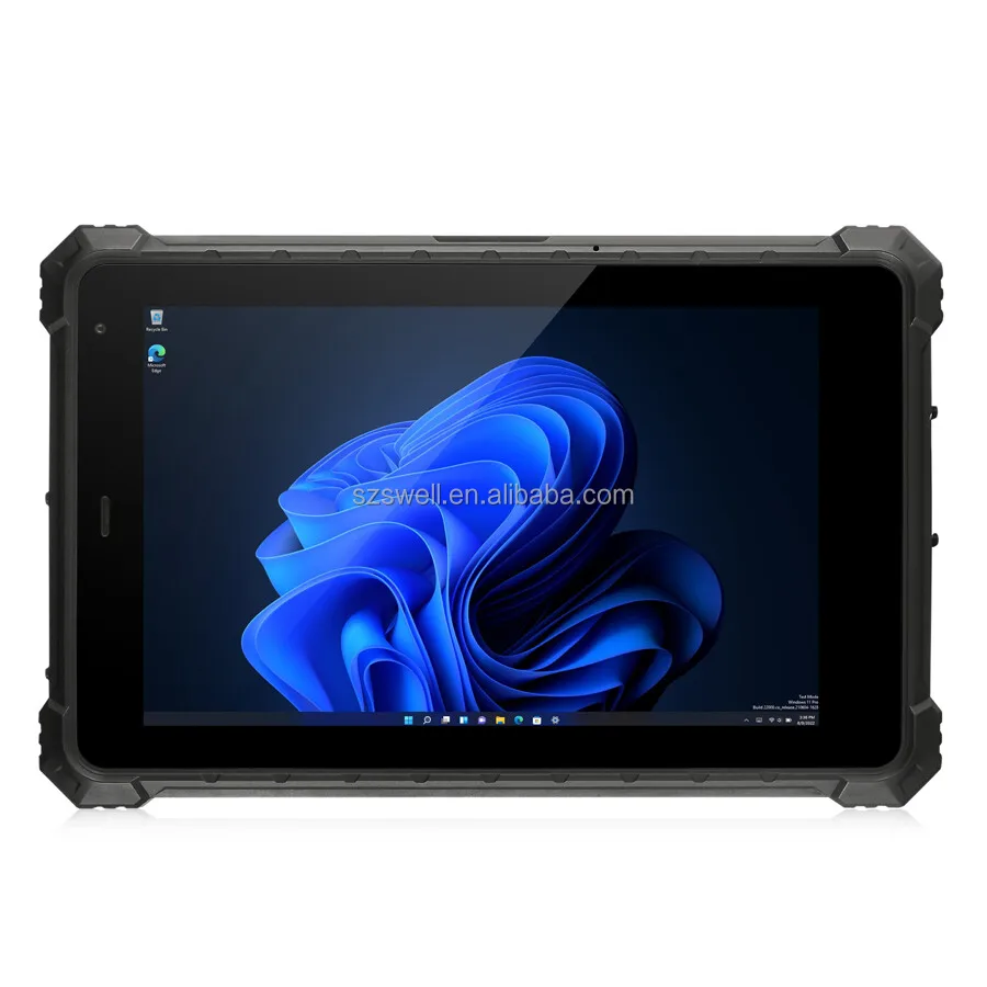Higher Security TPM Module FBI Certificated Fingerprint 8inch Win/Linux Rugged Tablet Multi-interface Shockproof Computer Pc
