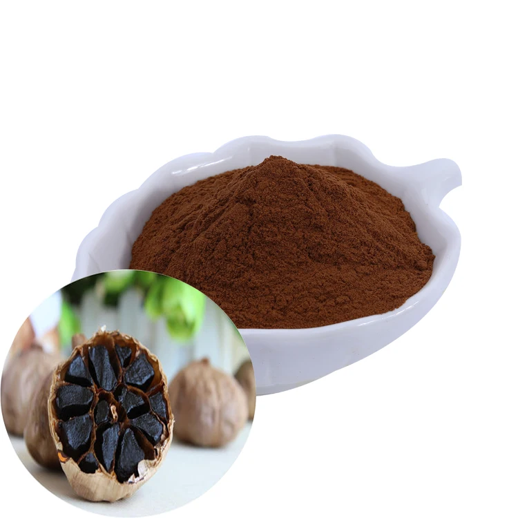 chinese First Grade black garlic organic natural black garlic extract allicin powder