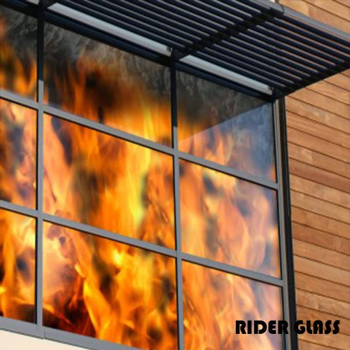 3-19mm Fireproof Glass for Fireplaces Price