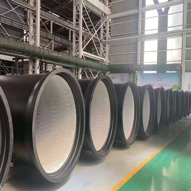 ISO2531 черная битумная краска и бетонная водопроводная труба из ковкого чугуна