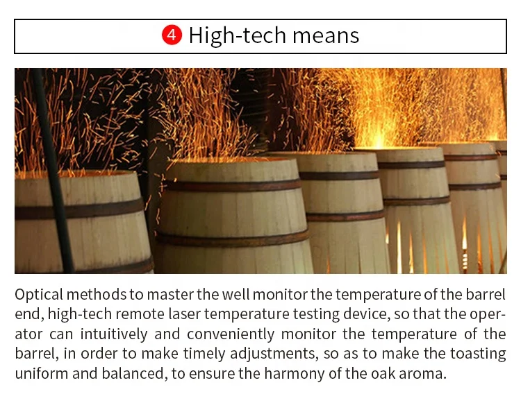 225L french oak wine barrel for wine