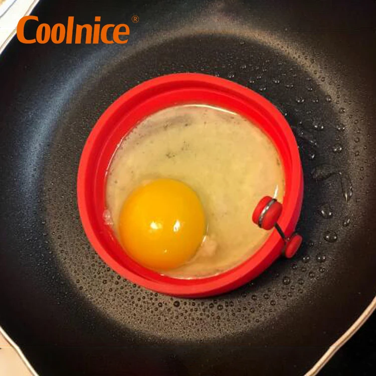 Egg Rings Pancake Molds Made of Food-Grade Silicone for Fried Eggs Homemade Omelets Frittatas and Crumpets Flippy Cooking Forms