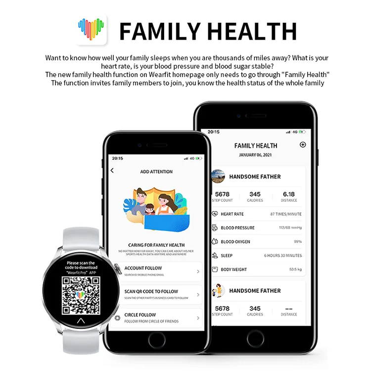 Dropshipping Series 7 Reloj Smart Watch HW66 Smartwatch 1.35 Inch Round Screen IP67 Waterproof Smartwatch Men Woman